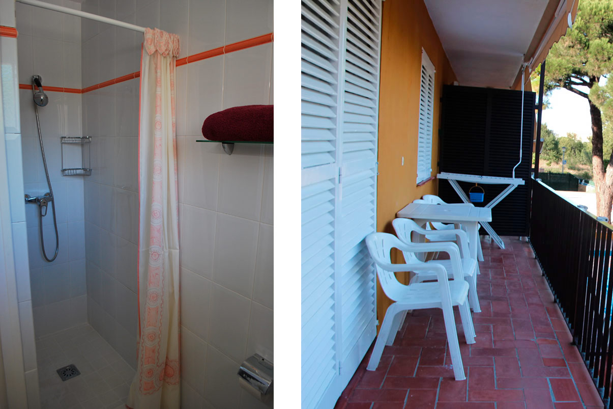 2 Habitaciones (Piscina y Balcón) / 2 chambres (piscine et terrasse) / 2 Bedrooms (Pool and Balcony)